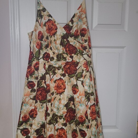 Isaac Mizrahi for Target Vintage-inspired Double layered Dress EUC Sizes 10, 14 - Picture 1 of 5